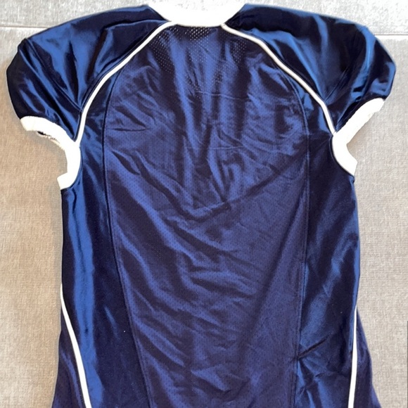 Champion Touchdown Football Game Jersey Navy and White - Picture 3 of 6